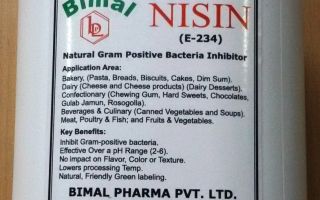 Sastav, blagodati i štetnosti konzervansa nisin (E234)